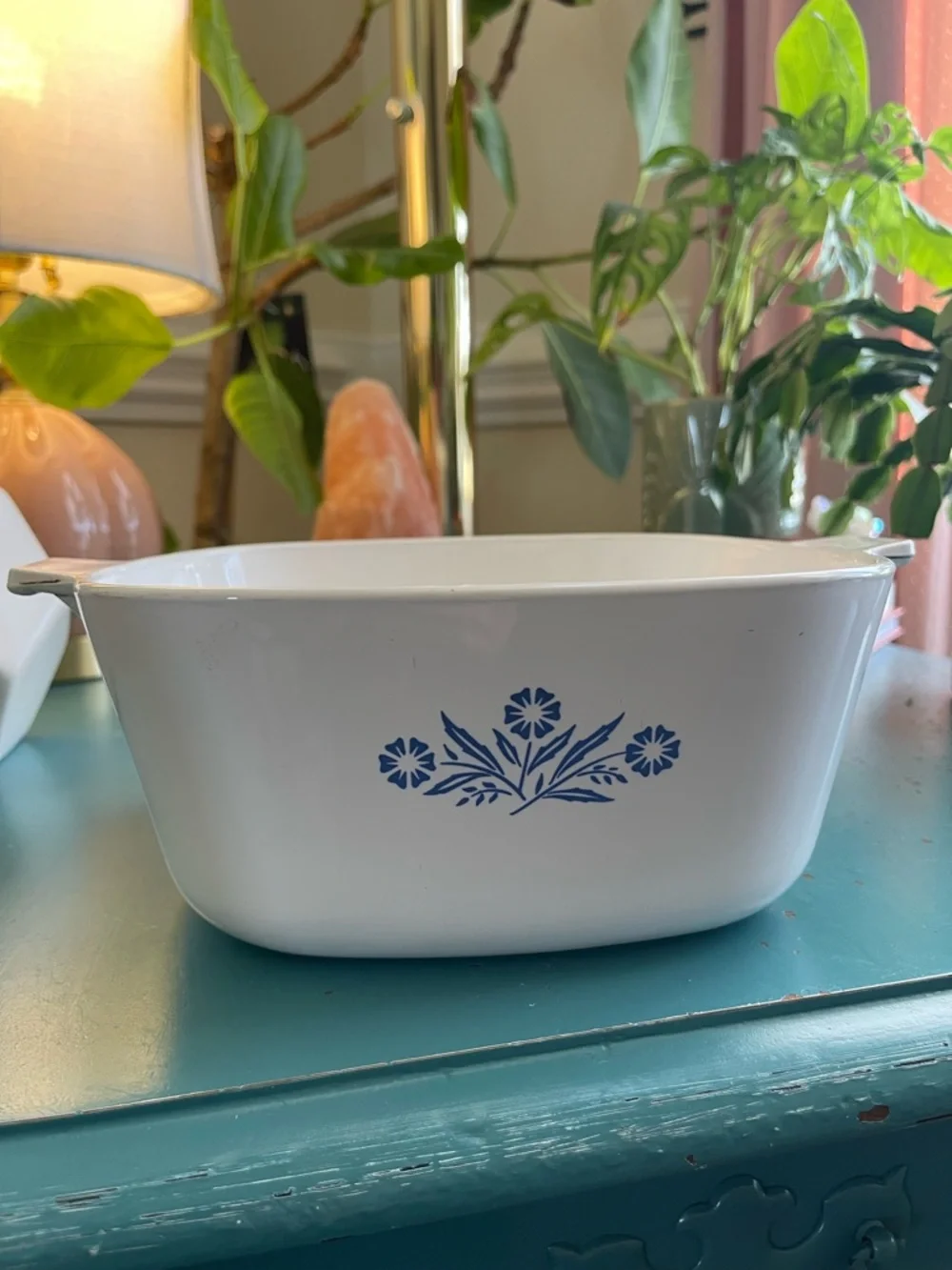 Vintage Corning Ware Blue Cornflower 2.5 Qt Casserole Dish - No Lid